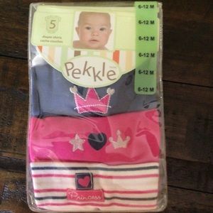 Brand New Baby Diaper Shirts - Girl - 6-12 months